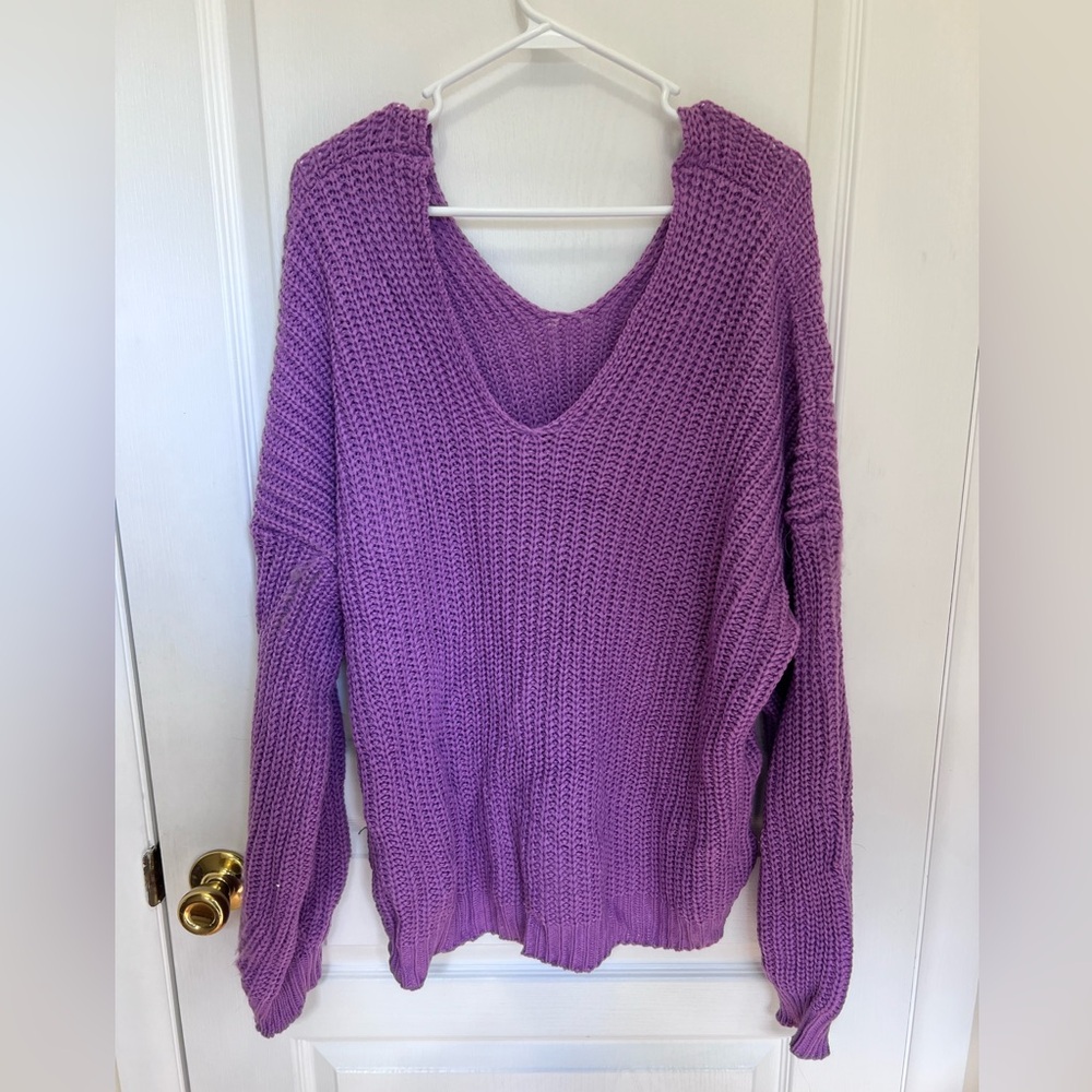 Purple sweater - never worn!